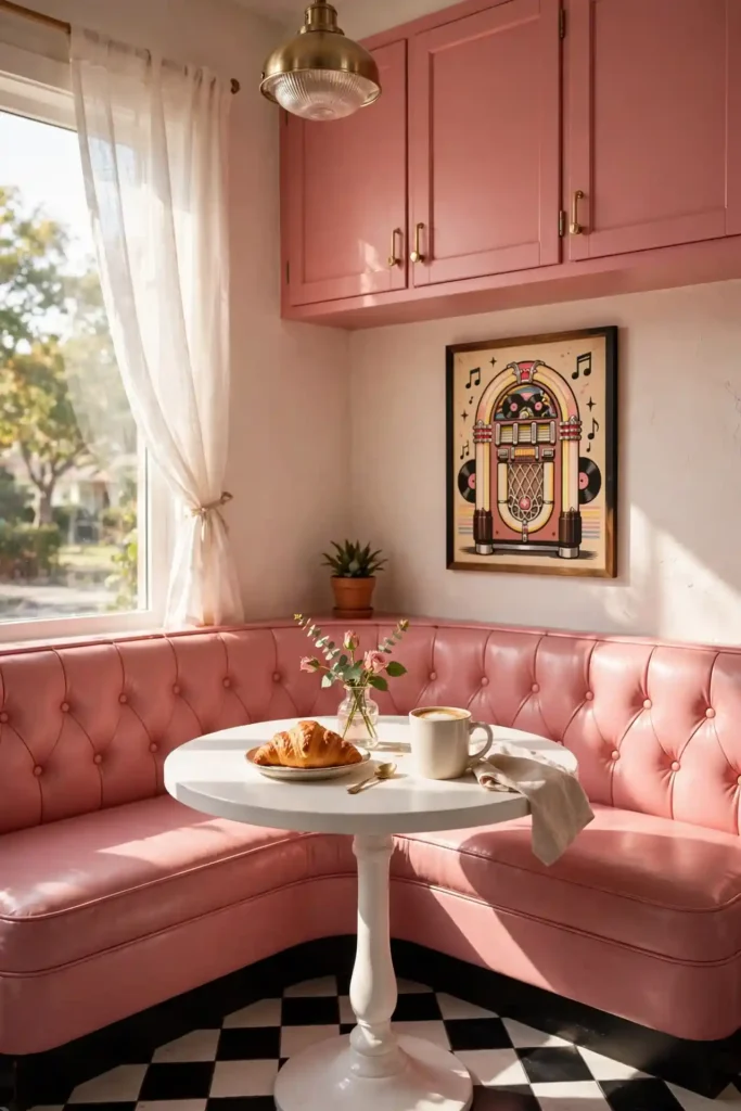 Rose Pink Retro Nook