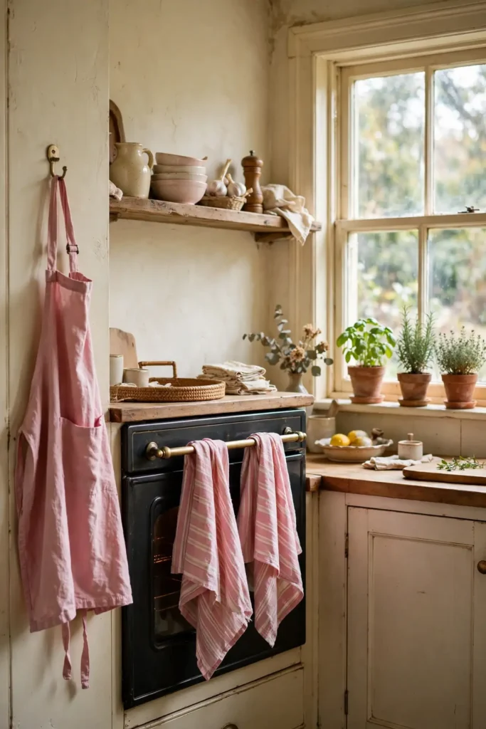 Pink Linen Textiles