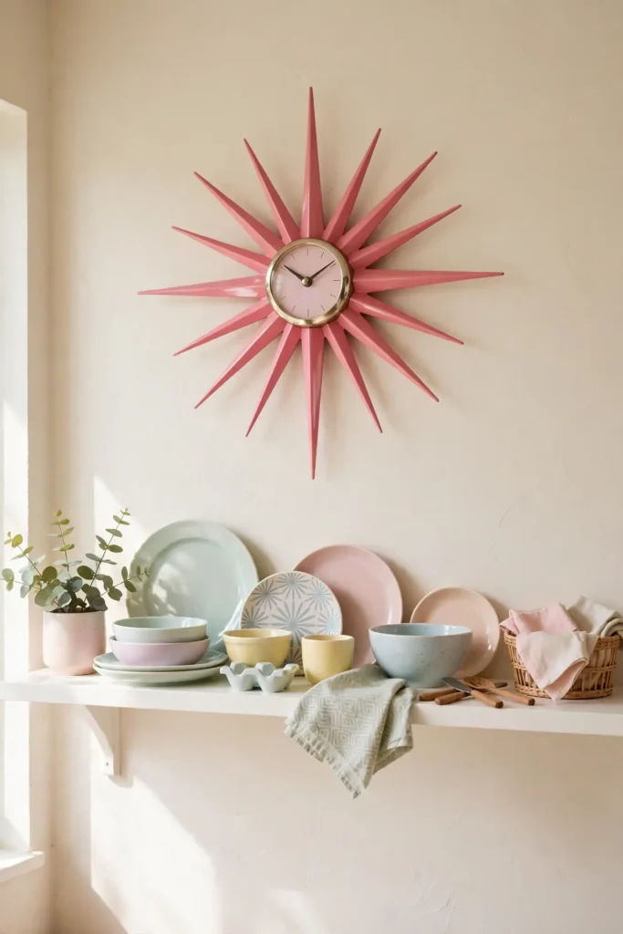 Retro Wall Clock
