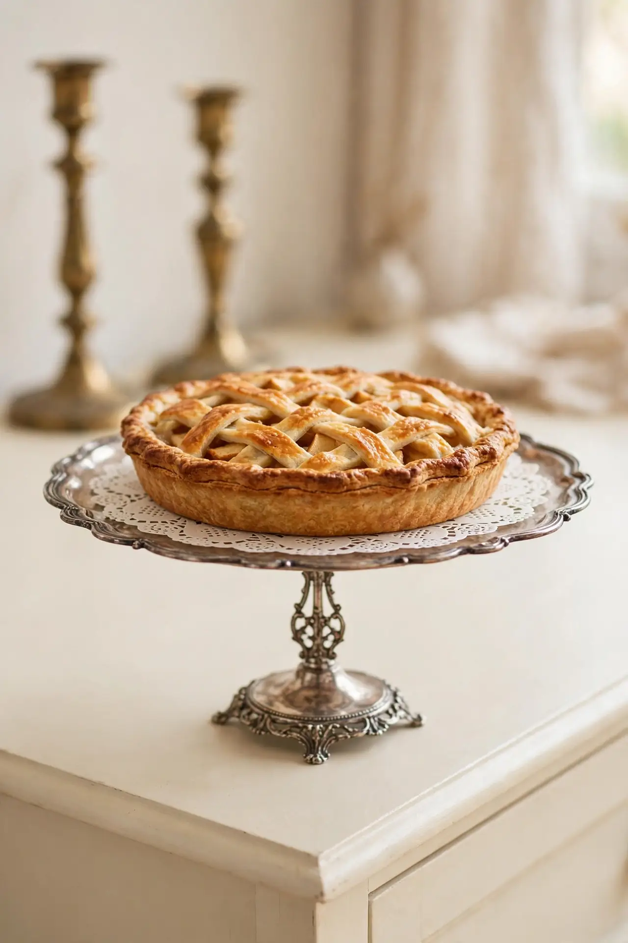 Antique Pie Stand