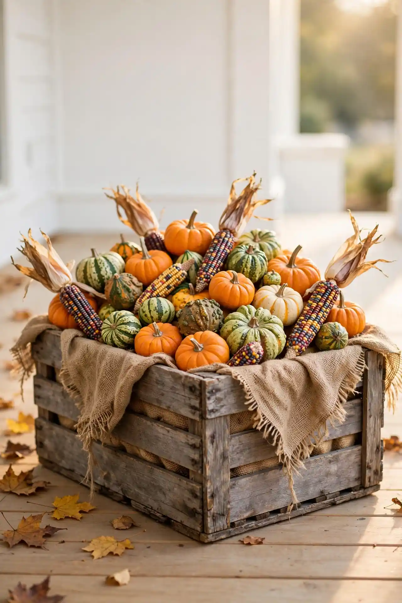 Harvest Crate Display