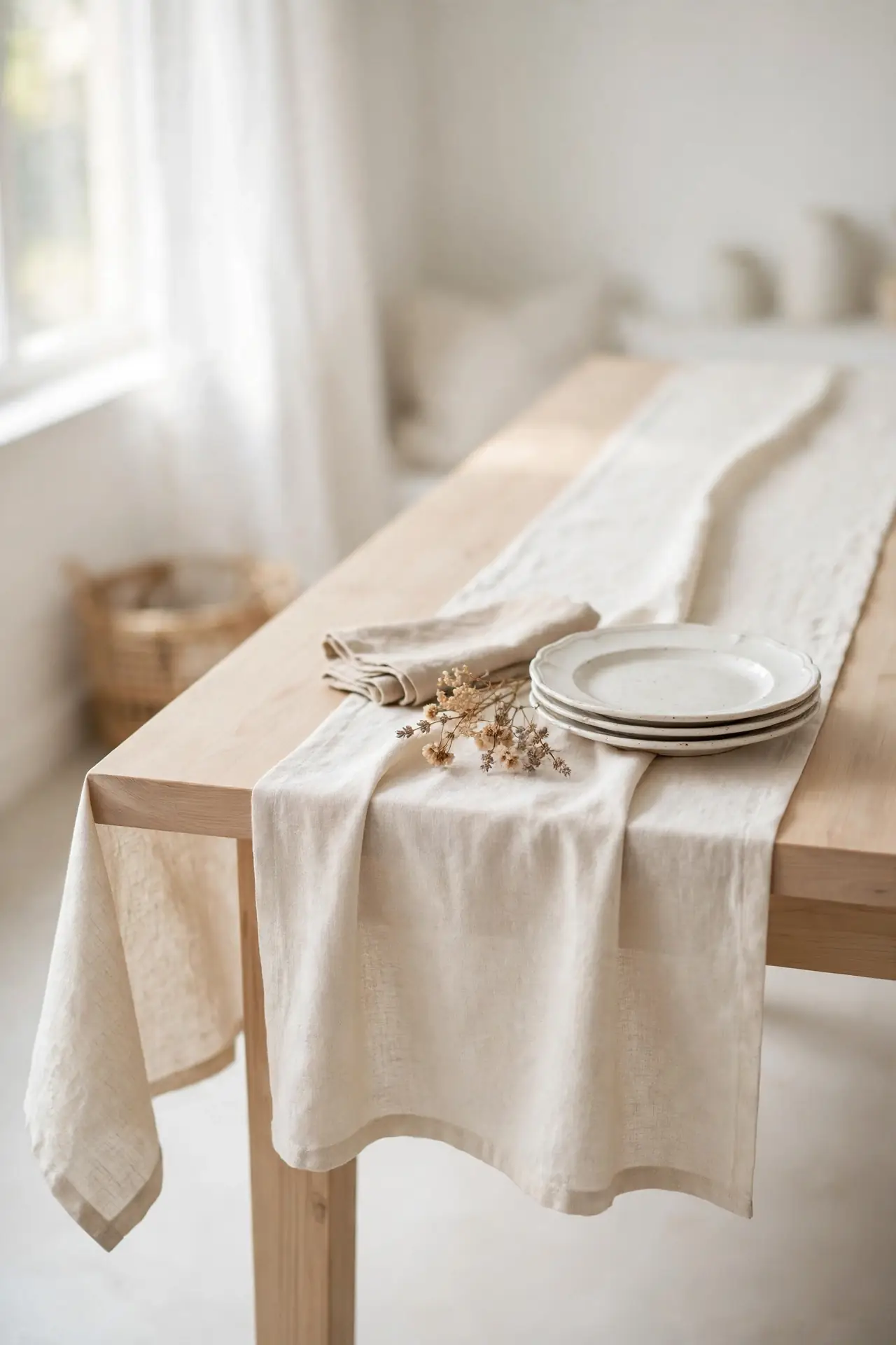 Linen Table Runner