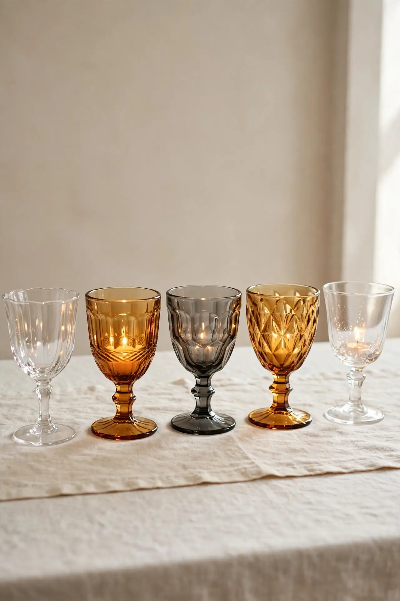 Mismatched Goblet Row