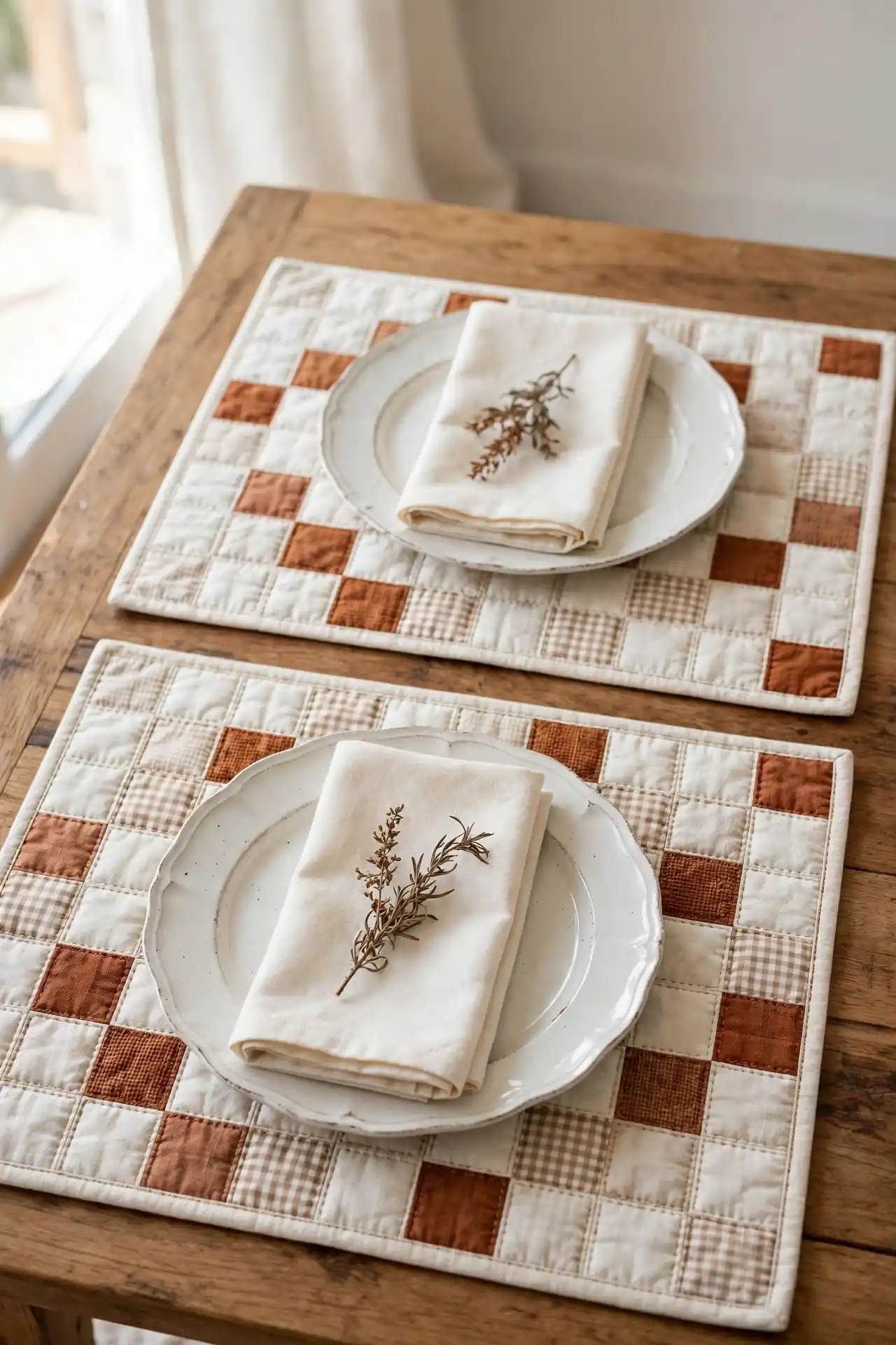 Quilted Placemat Layering