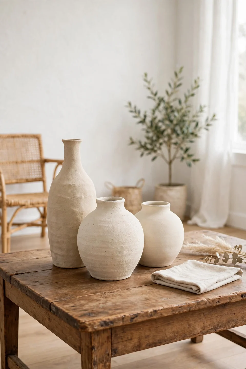 Ceramic Vase Grouping