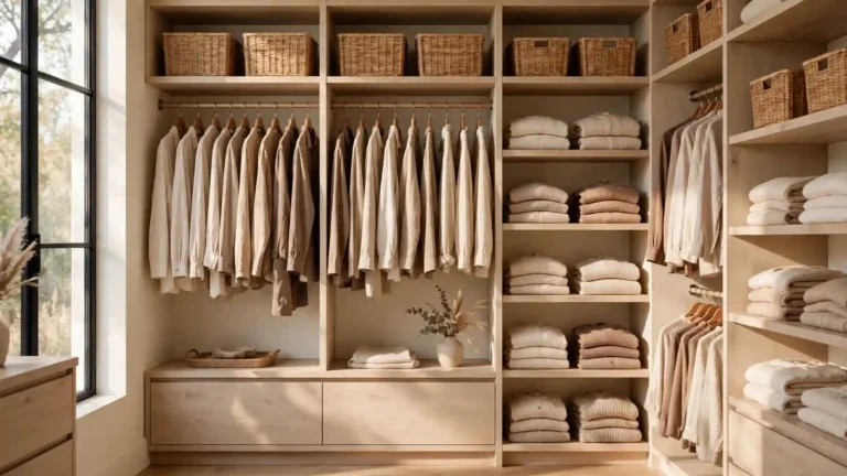 walk in closet organization