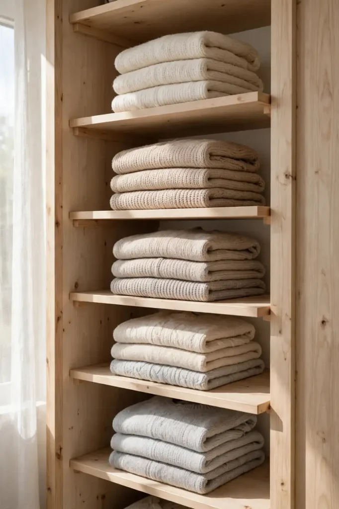 Folded Shelf Stacks