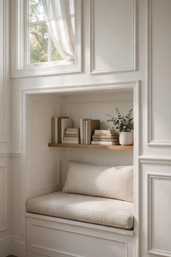 Paneled Alcove Corners