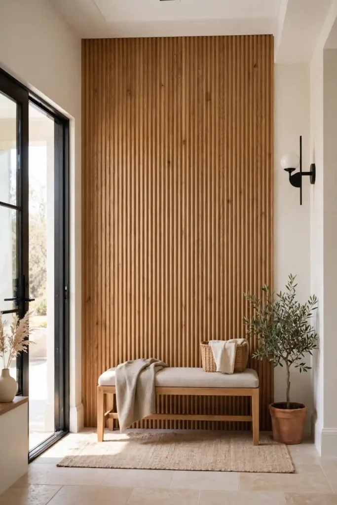 Vertical Fluted Lines