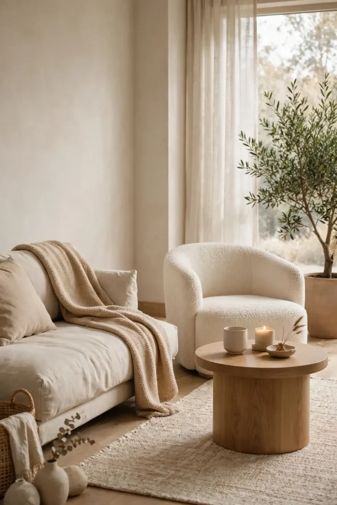 Boucle Accent Chair