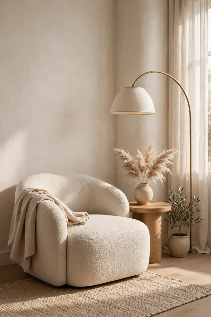 Curved Armchair