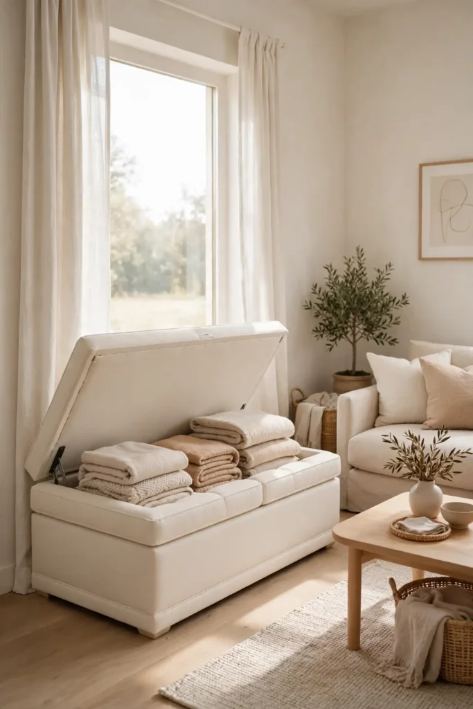 Hidden Storage Bench