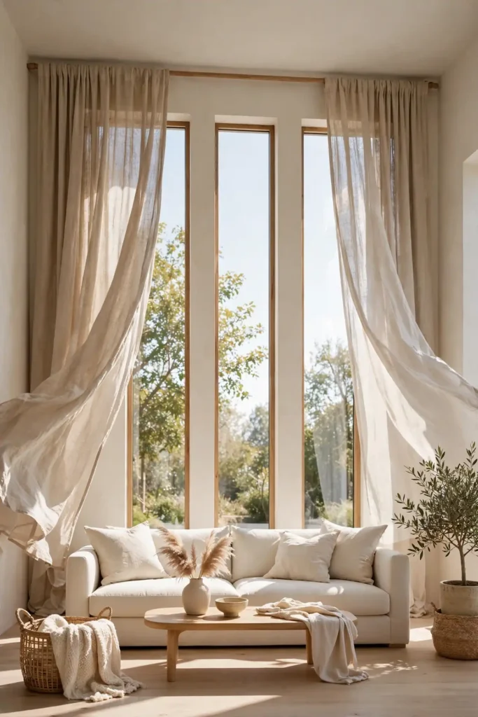 Linen Curtain Panels