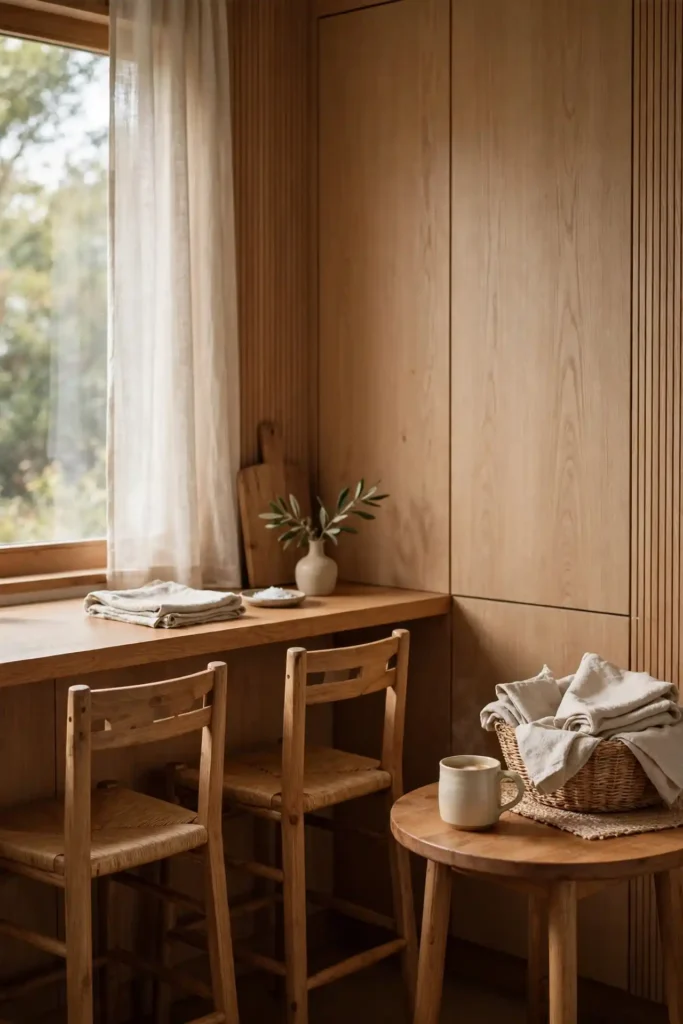 Cozy warm wood kitchen decor ideas