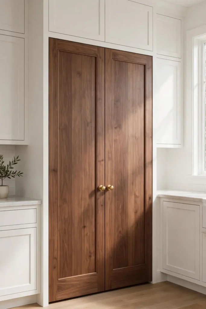 Wood Pantry Doors