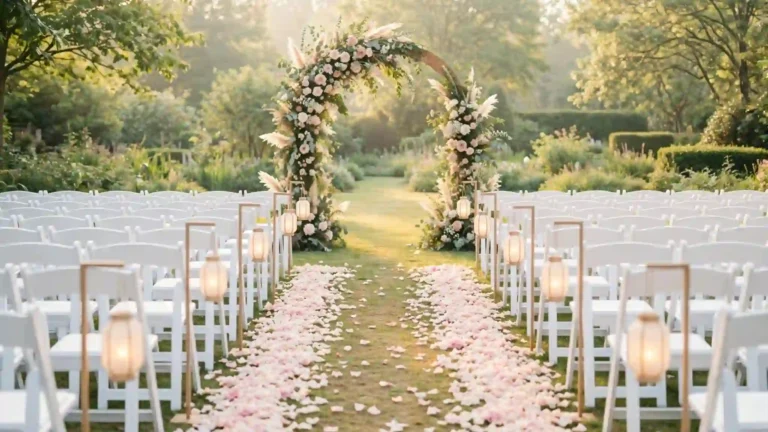 24 Wedding Aisle Decor Ideas for a Dreamy Walk Down the Aisle