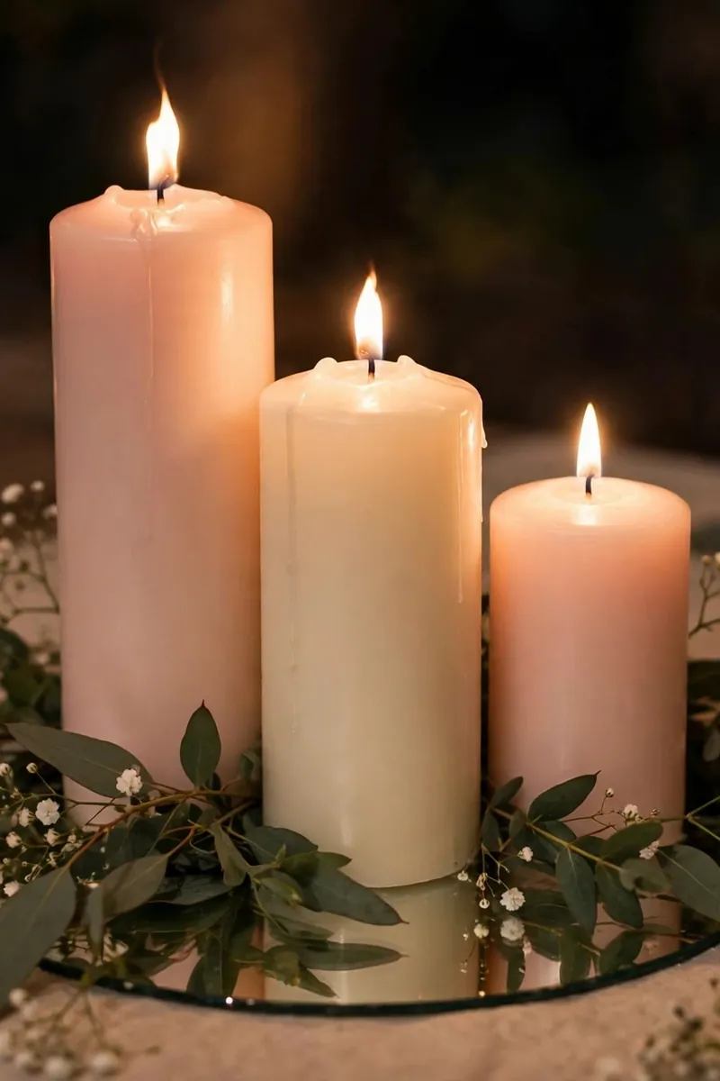 Candle Cluster Glow
