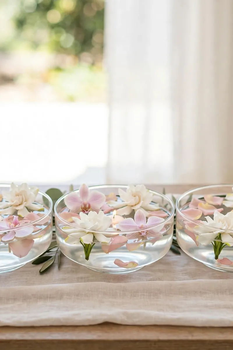 Floating Petal Bowls
