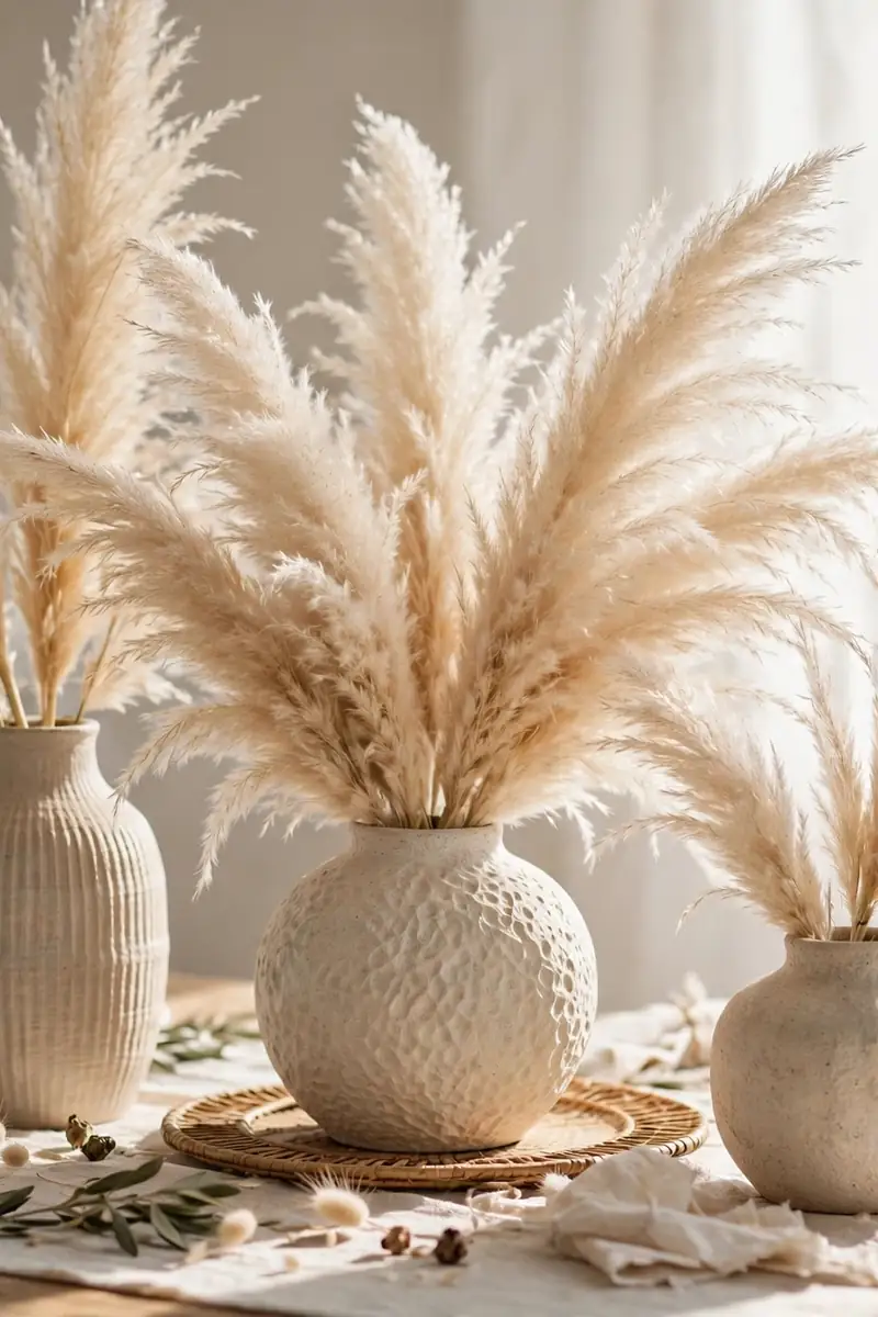 Pampas Grass Plumes