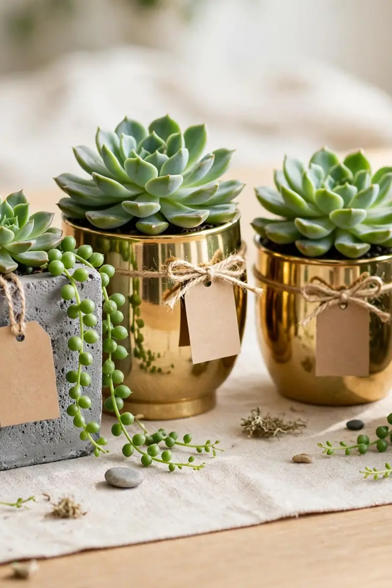 Succulent Mini Gardens