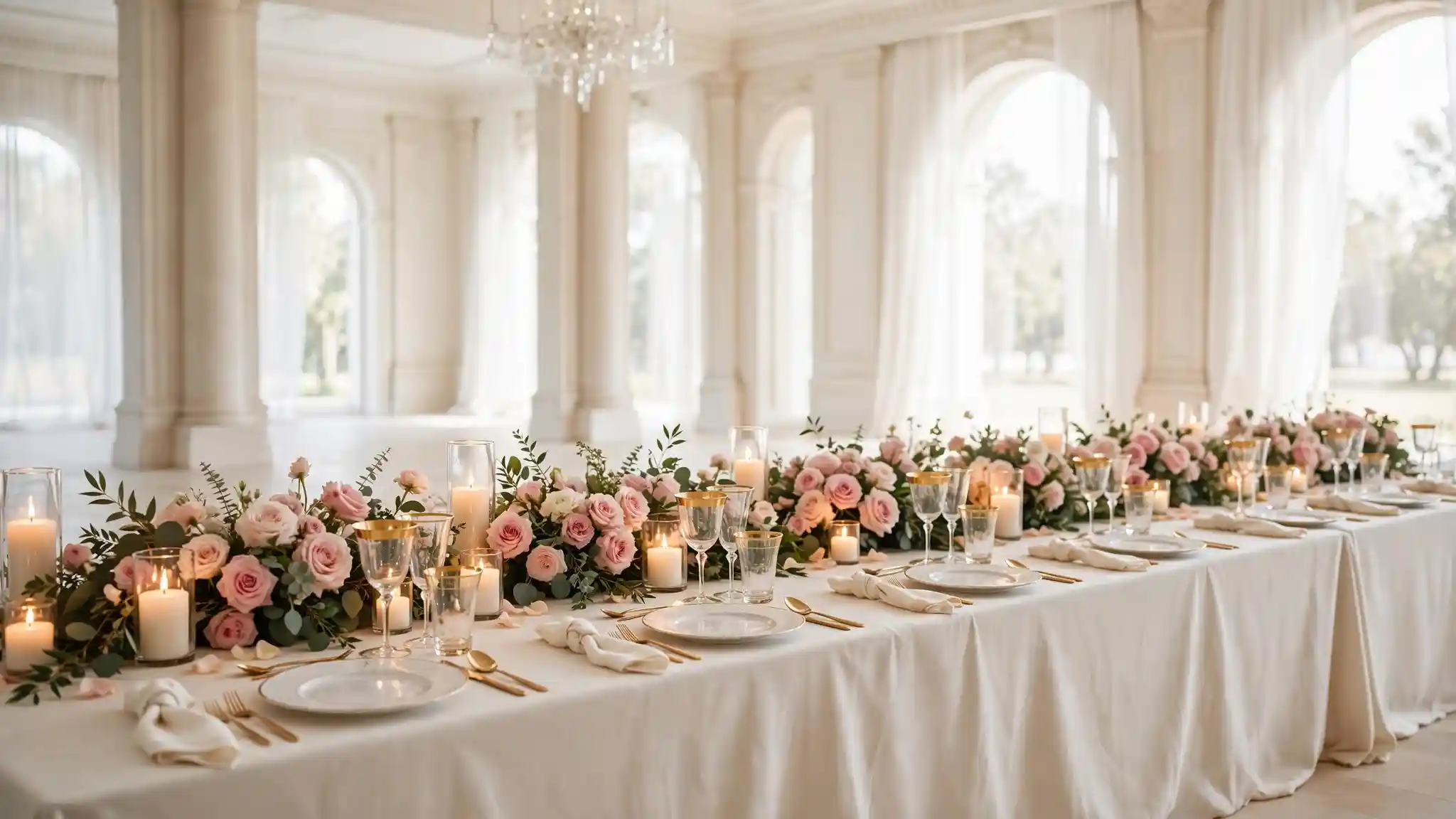 wedding reception table decor ideas