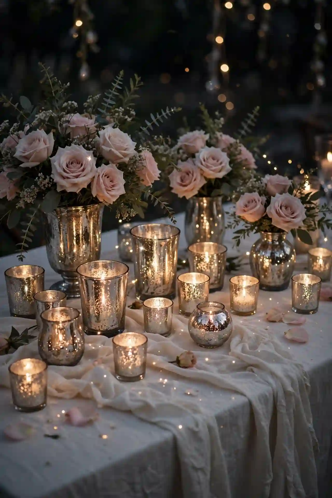 Crystal Candle Clusters