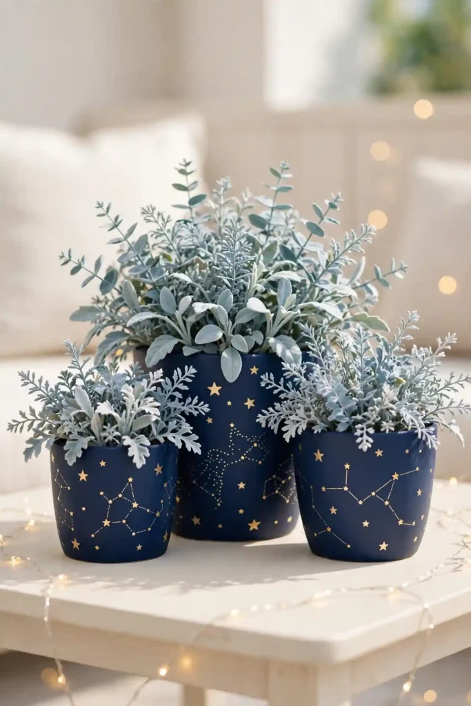 Starry Night Sky Pots
