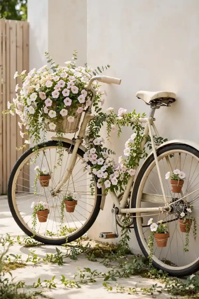 Vintage Bicycle Bloom Rack