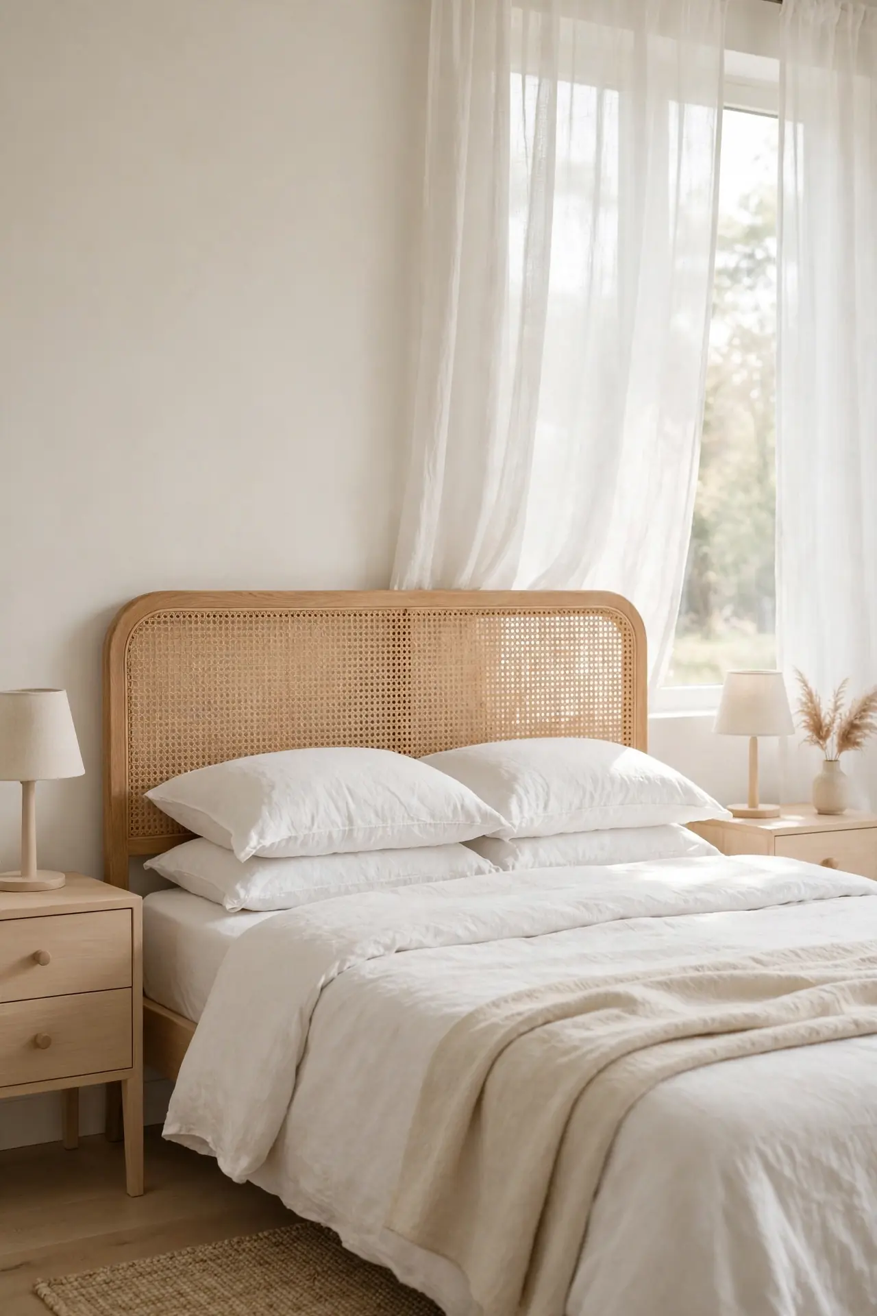 Cane Webbing Headboard