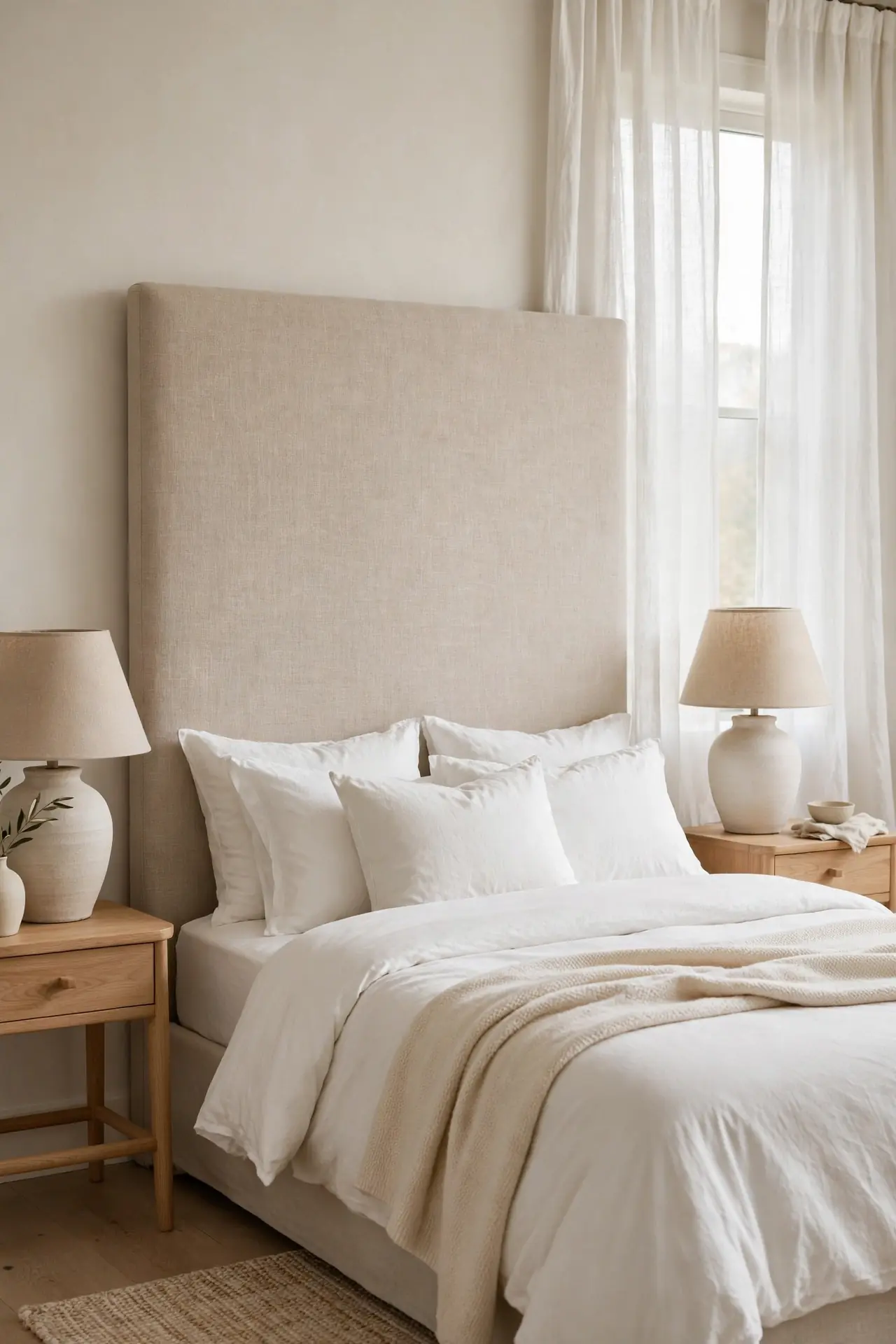 Linen Upholstered Headboard
