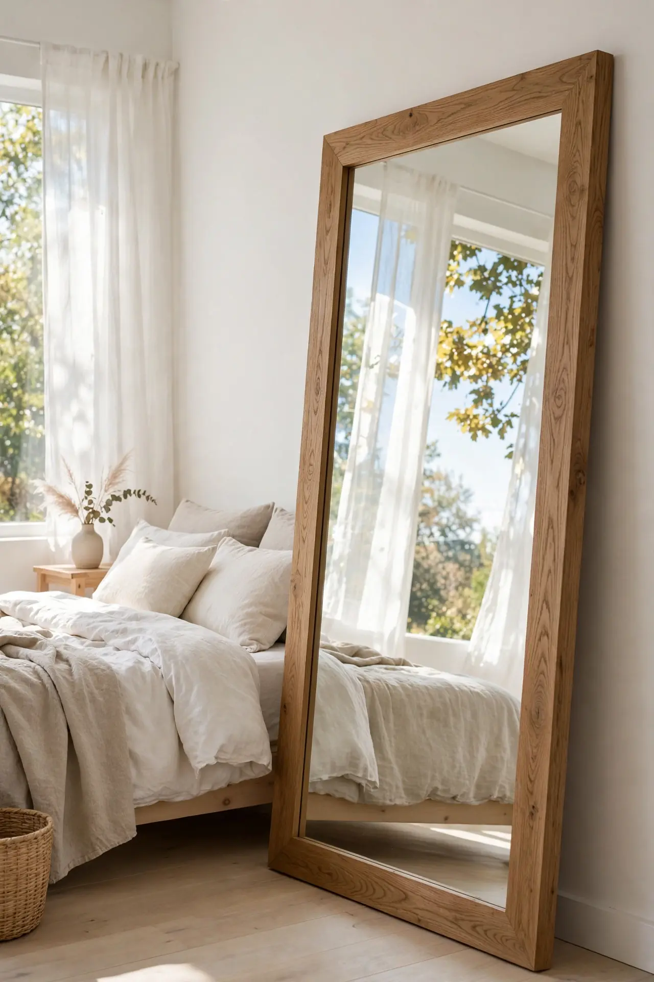 Oak Frame Mirror