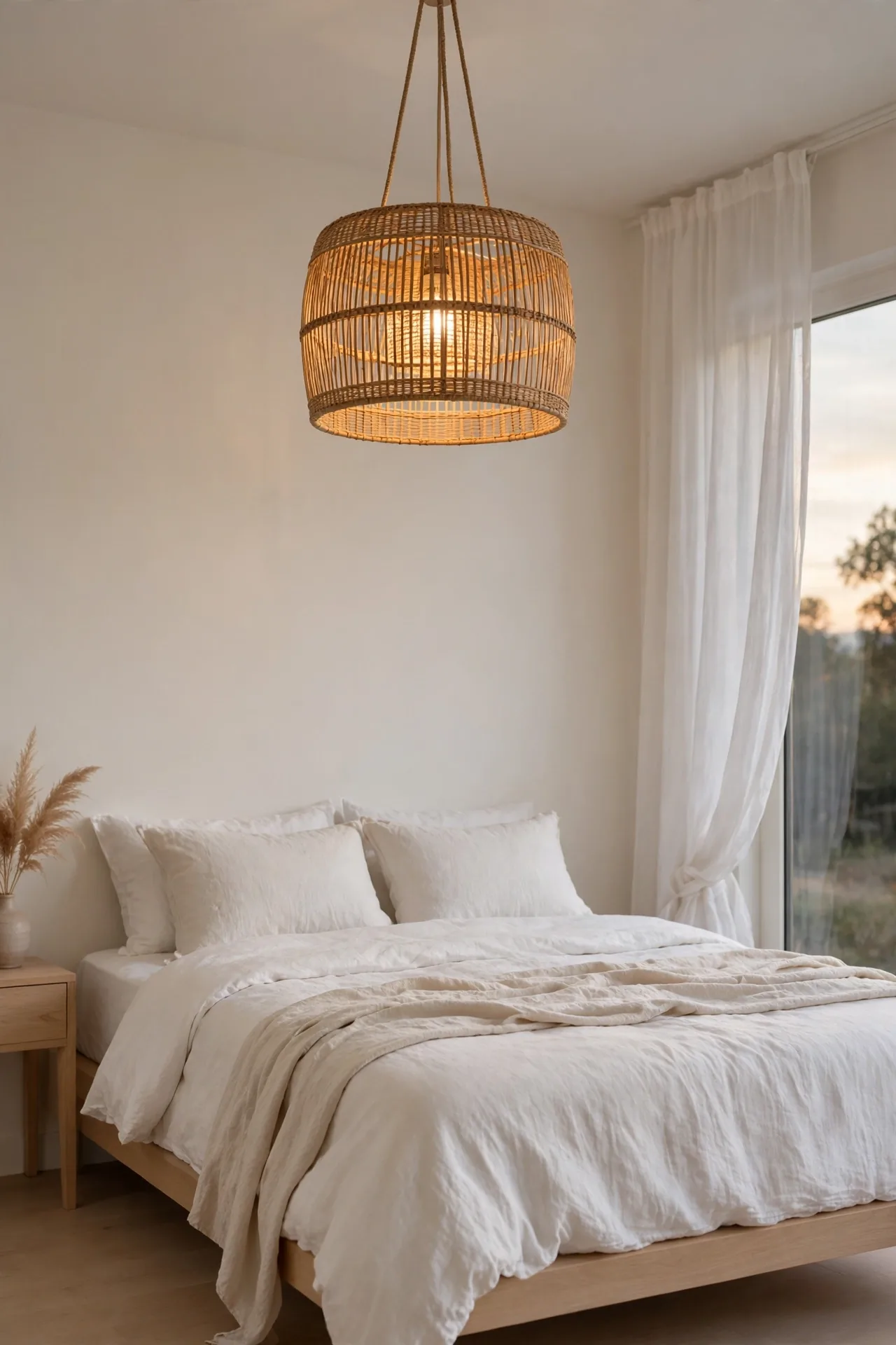 Rattan Pendant Light