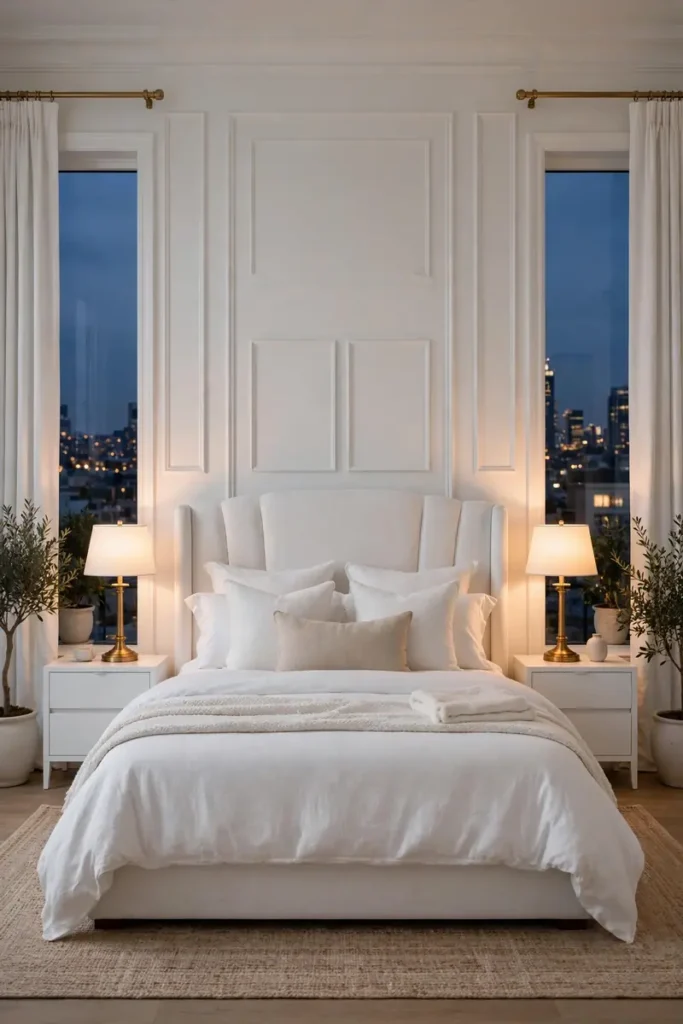 Brass Bedside Lamps