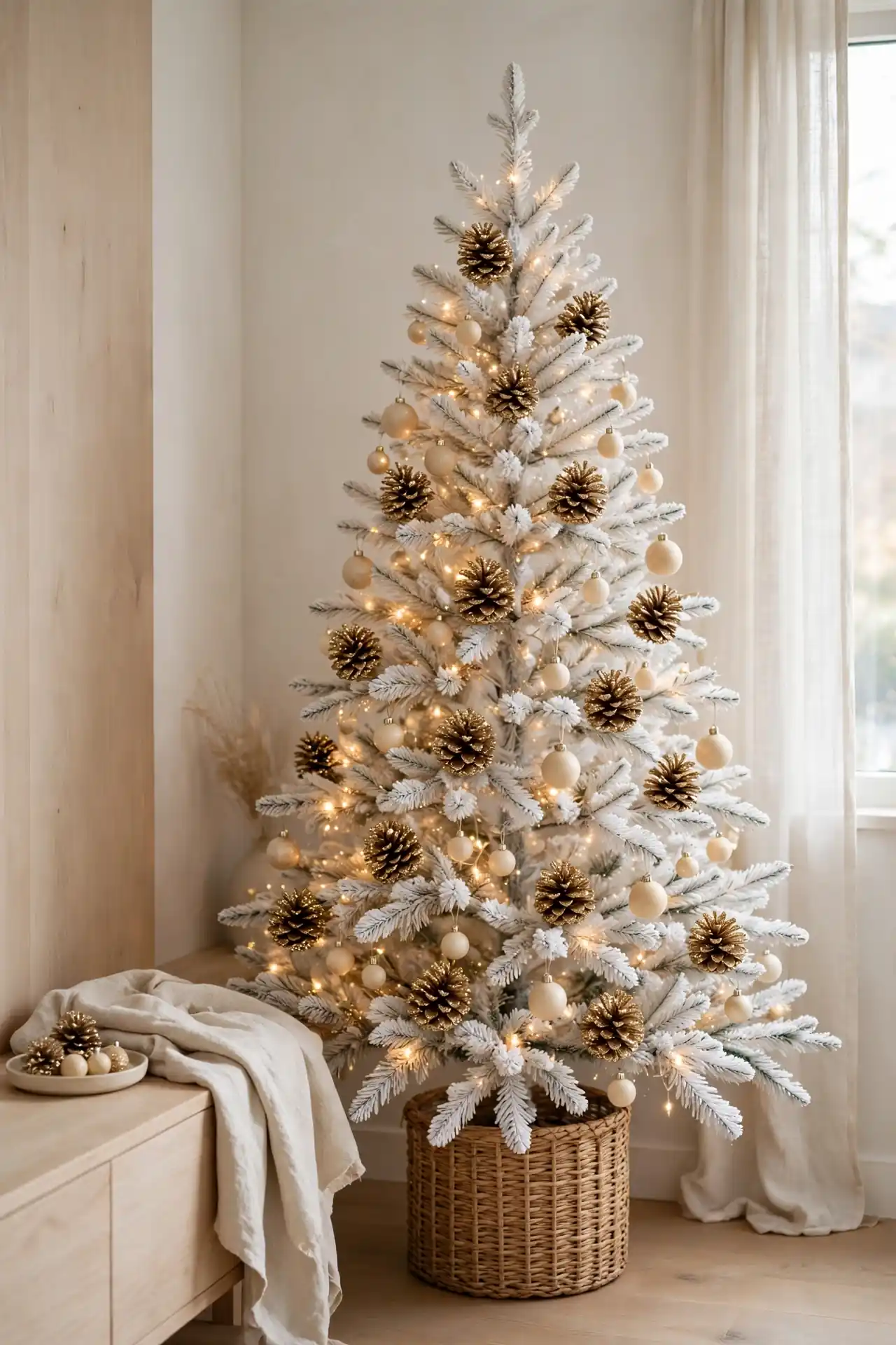 Glittering Pine Cones