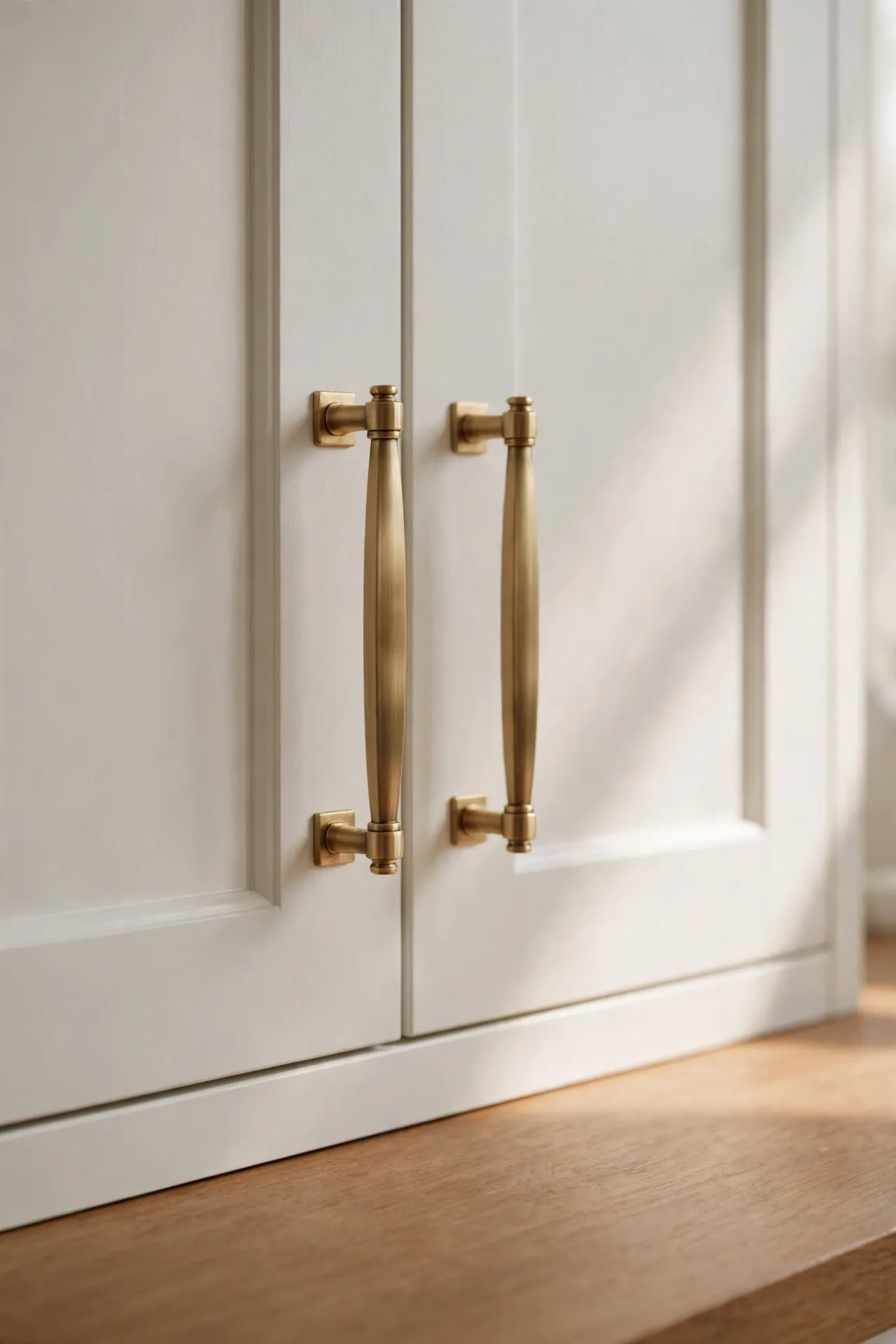 Brass Hardware Glow