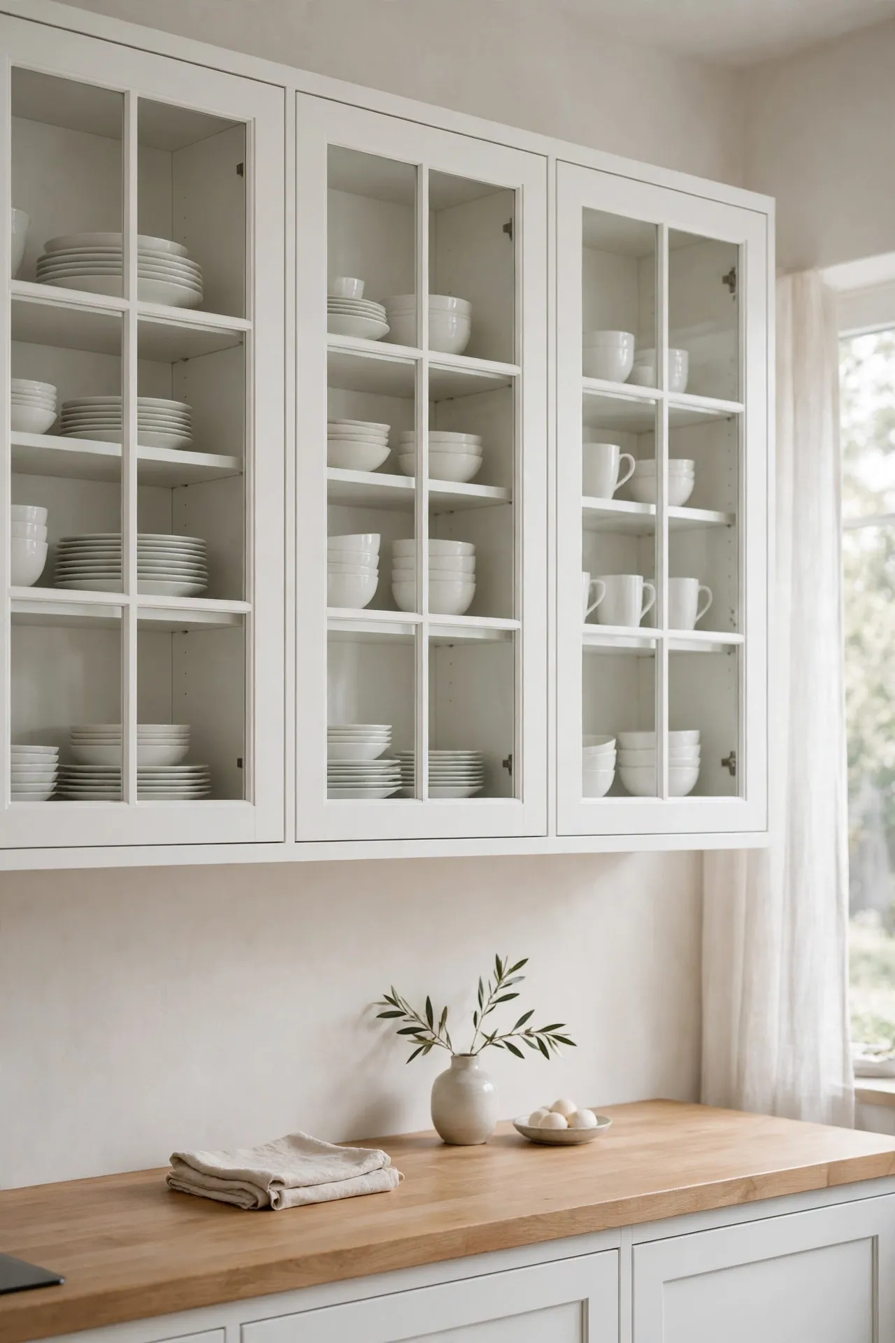 Glass Front Cabinets
