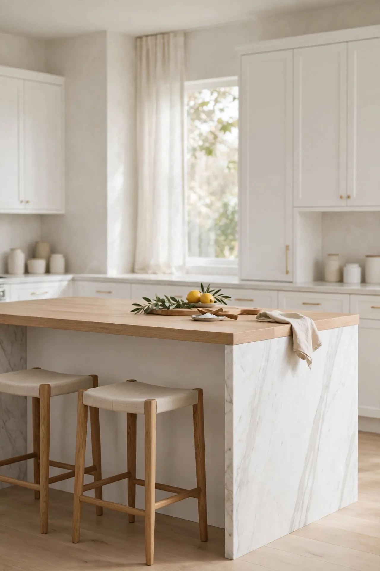 Marble Accent Island