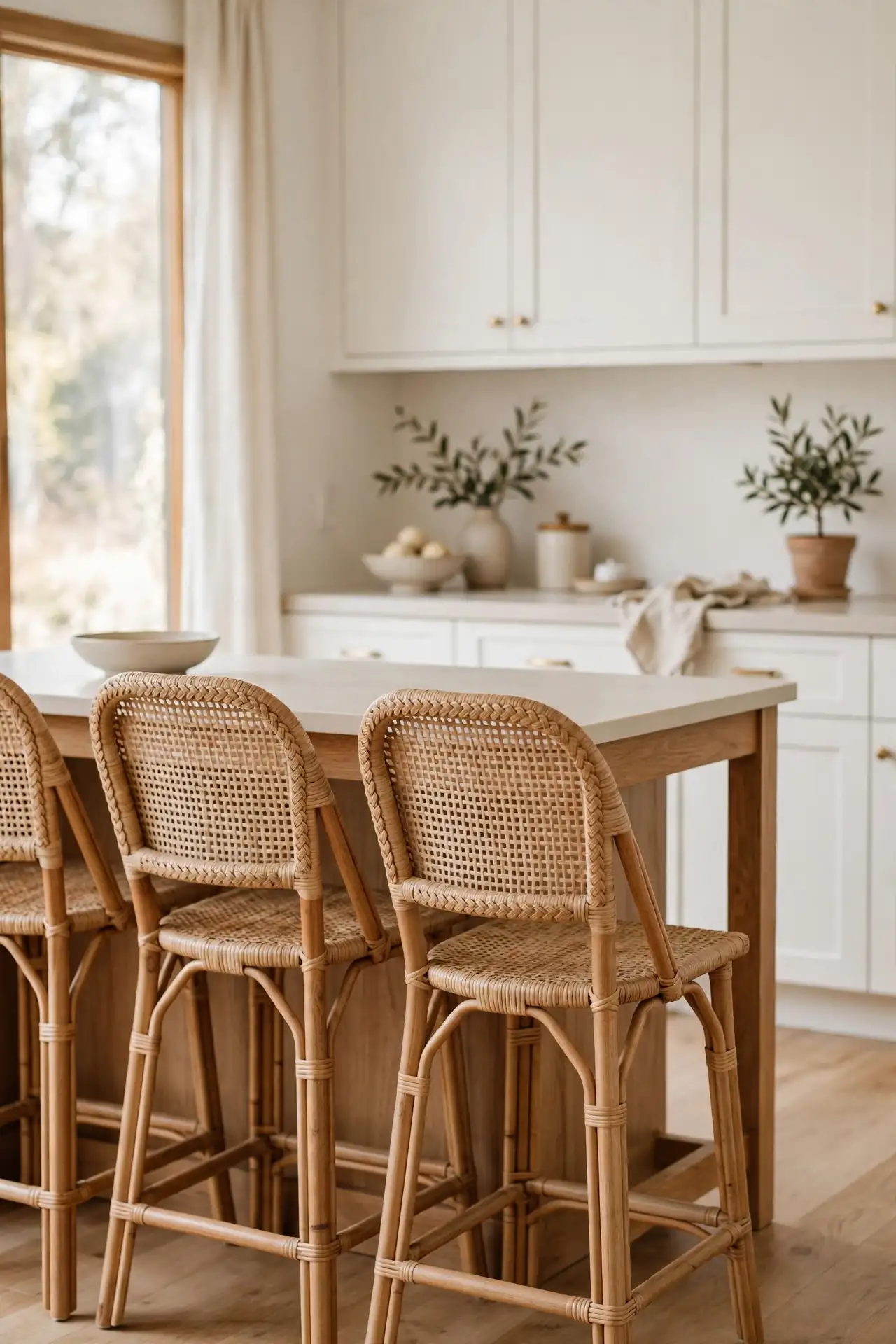 Woven Bar Stools