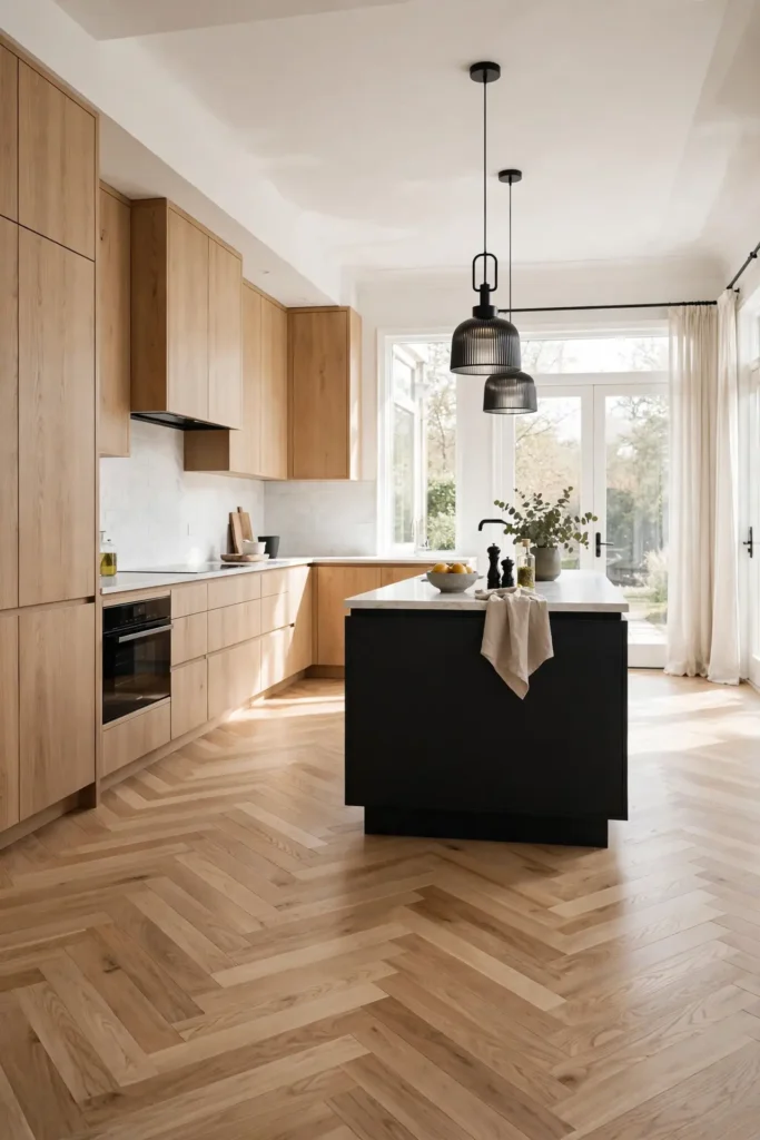 Herringbone Oak Floors