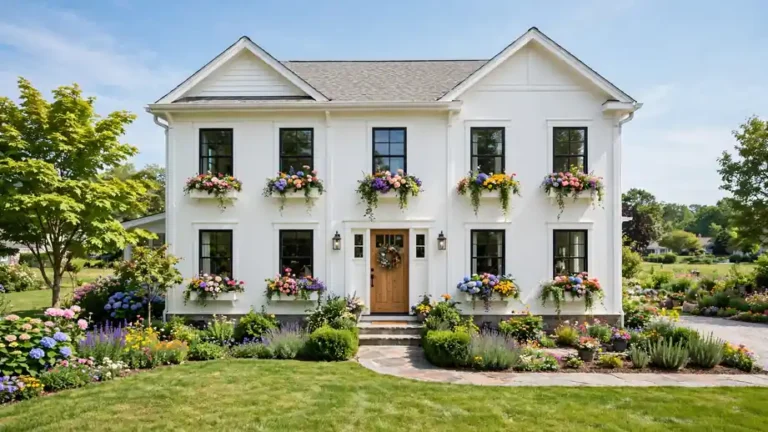 23 Window Box Flower Ideas for a Colorful Curb Appeal Boost