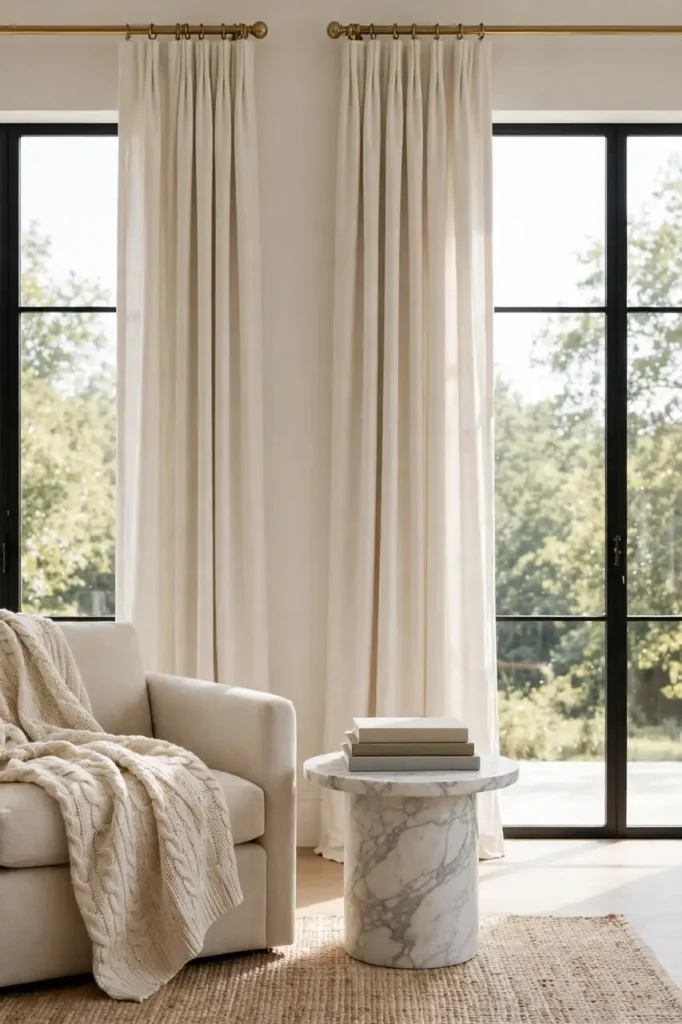 Floor to Ceiling Drapes
