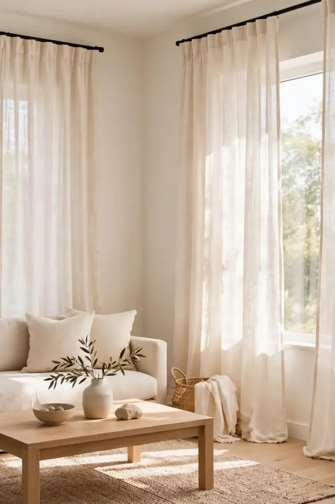 Linen Curtain Panels