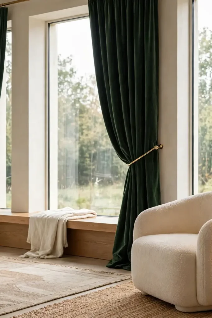 Velvet Drape Panels