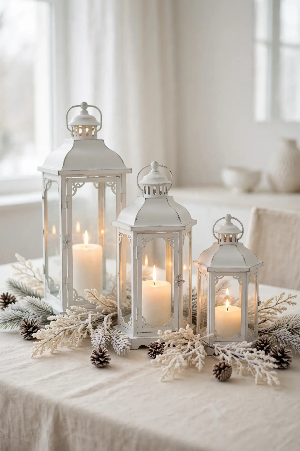 Candlelight Lantern Cluster