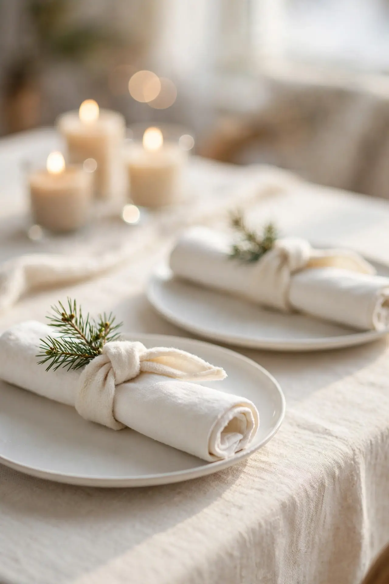 Flannel Napkin Ties