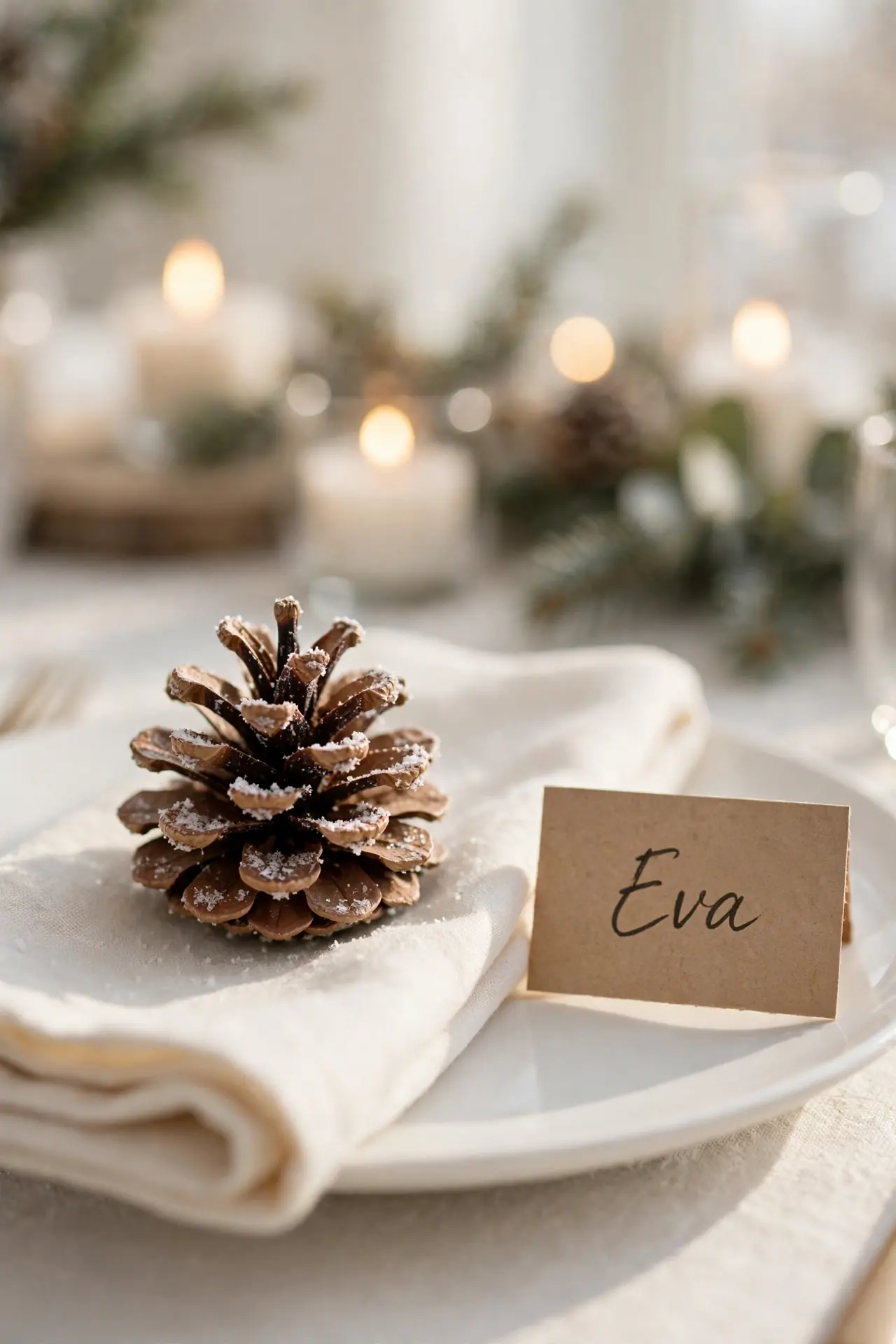 Pinecone Place Settings