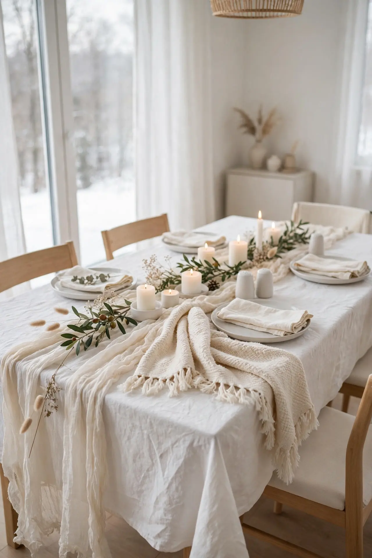 White Linen Layers